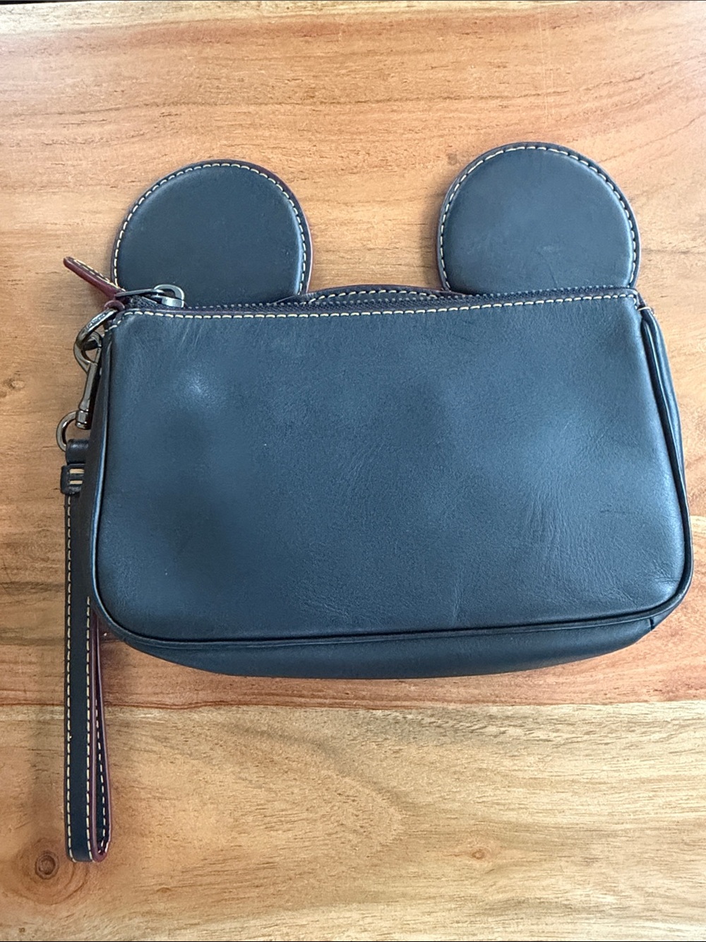 NWOT Coach x Disney Mickey Mouse Ear Wristlet [limited edition]